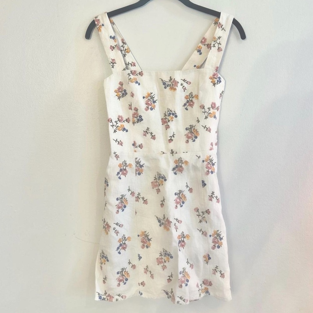 Reformation Brigitte Linen Dress Carine